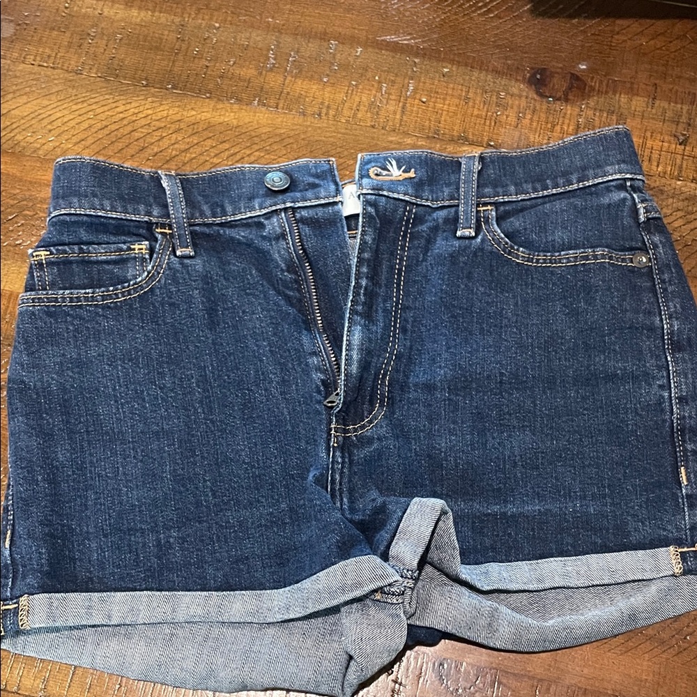 Abercrombie & Fitch Indigo Denim Shorts